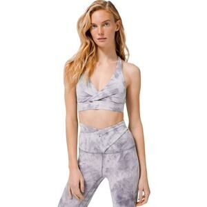 Lululemon Sweet Awakenings Bra Diamond Dye Stargaze Pitch Grey